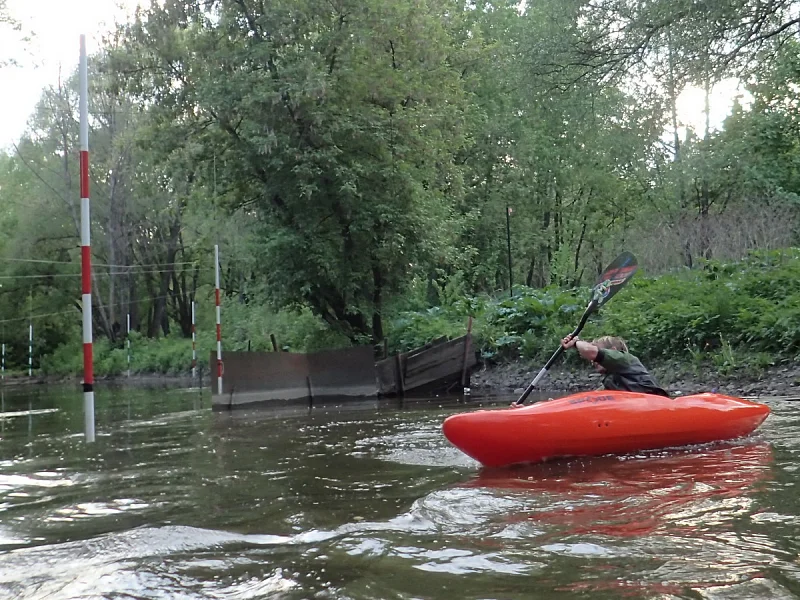 Каякинг на спокойной воде