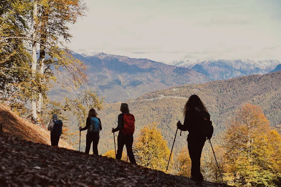 Треккинг в Красной Поляне